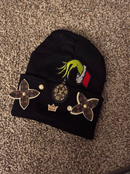 LV Beanie, Grinch, One Size