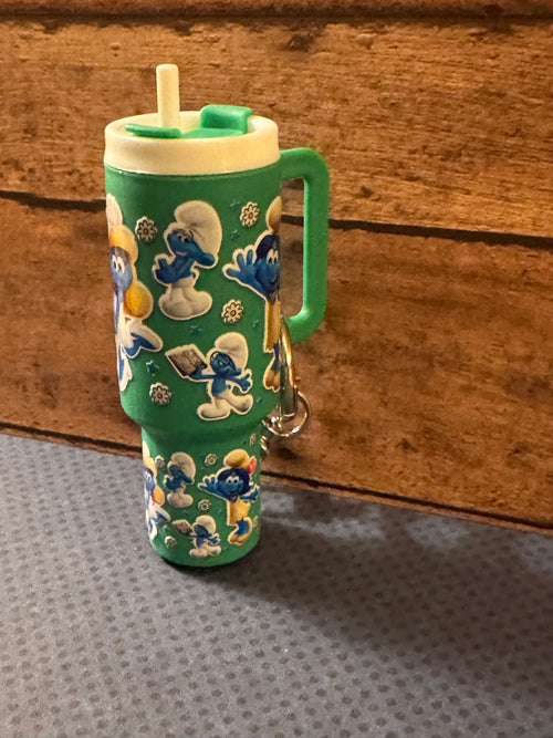 Smurfs Tumblr Keychain