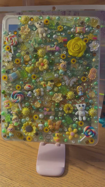 Yellow IPad Junk Case, 12.9 in.
