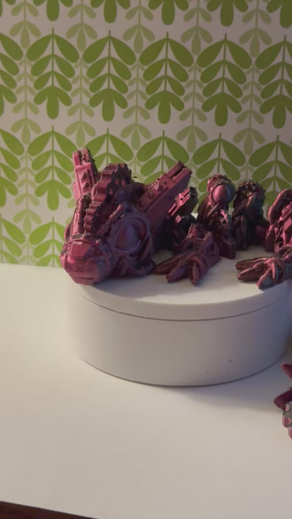 Iris the Steampunk Dragon, 3D